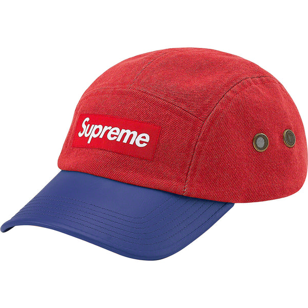 supreme 2-tone denim camp cap シュプリーム帽子